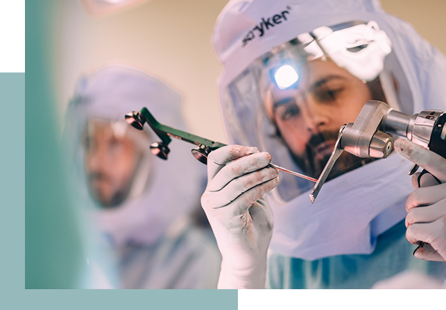 Robot chirurgical MAKO pour prothèse du genou 